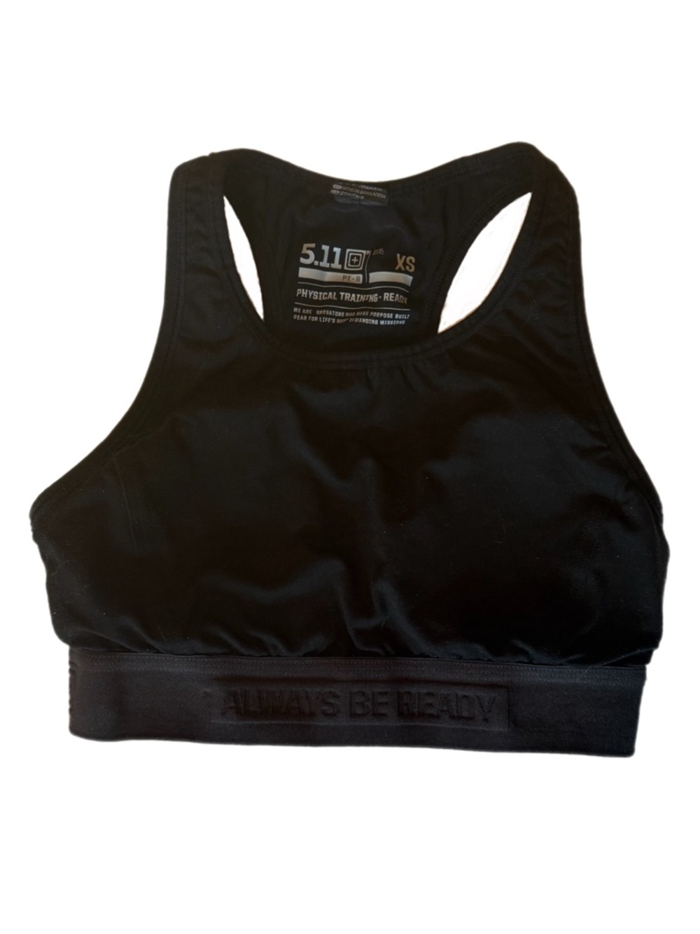 5.11 Tactical Black Racerback Sports Bra Size XS